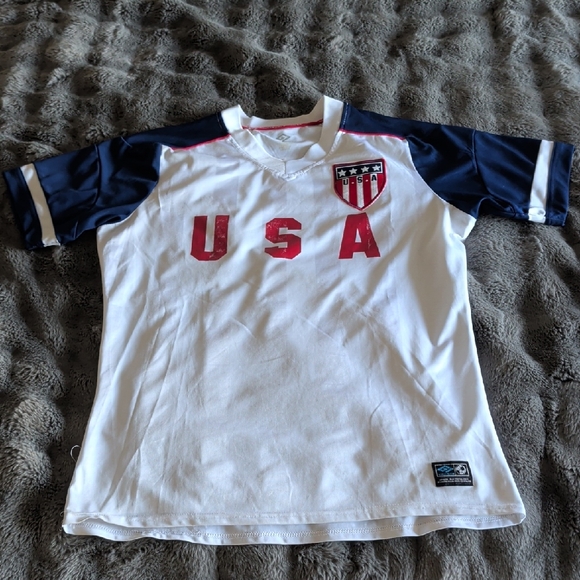 Umbro Other - USA Soccer Jersey - Red White and Blue Mens Large